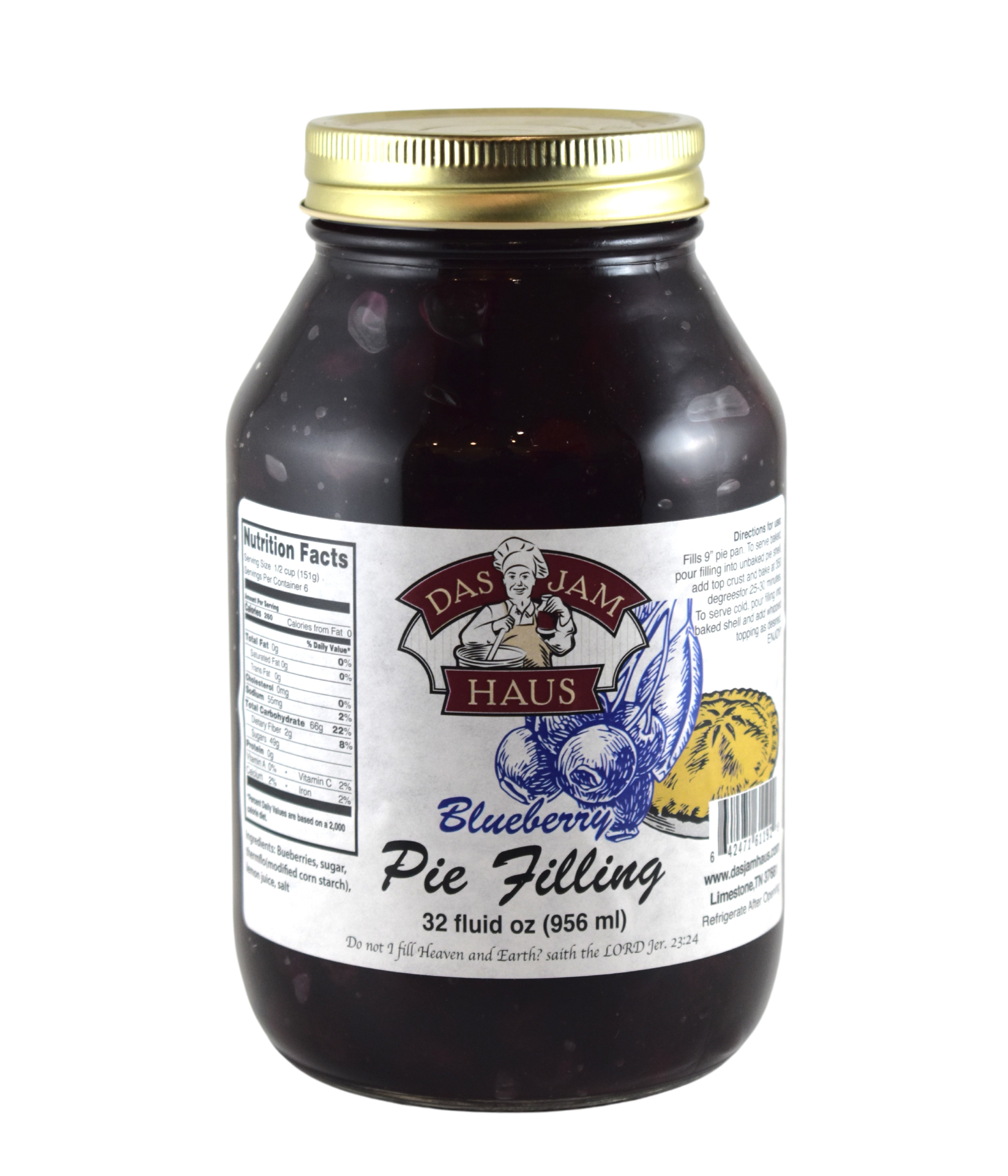 Blueberry Pie Filling