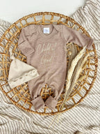 Baby Romper | Child of God Mocha Brown Outfit