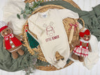 Little reindeer baby footie | Christmas baby outfit