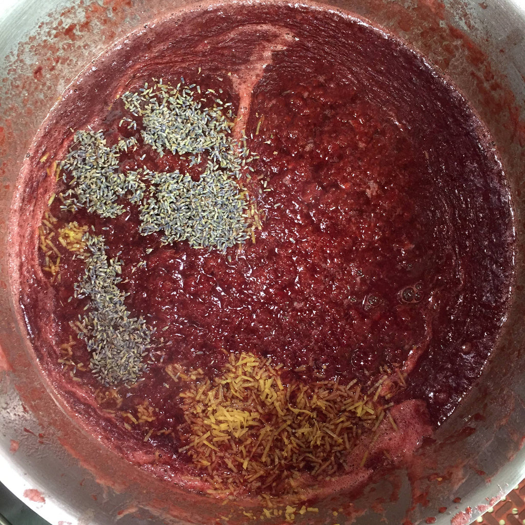 Strawberry Lemon Lavender Preserve