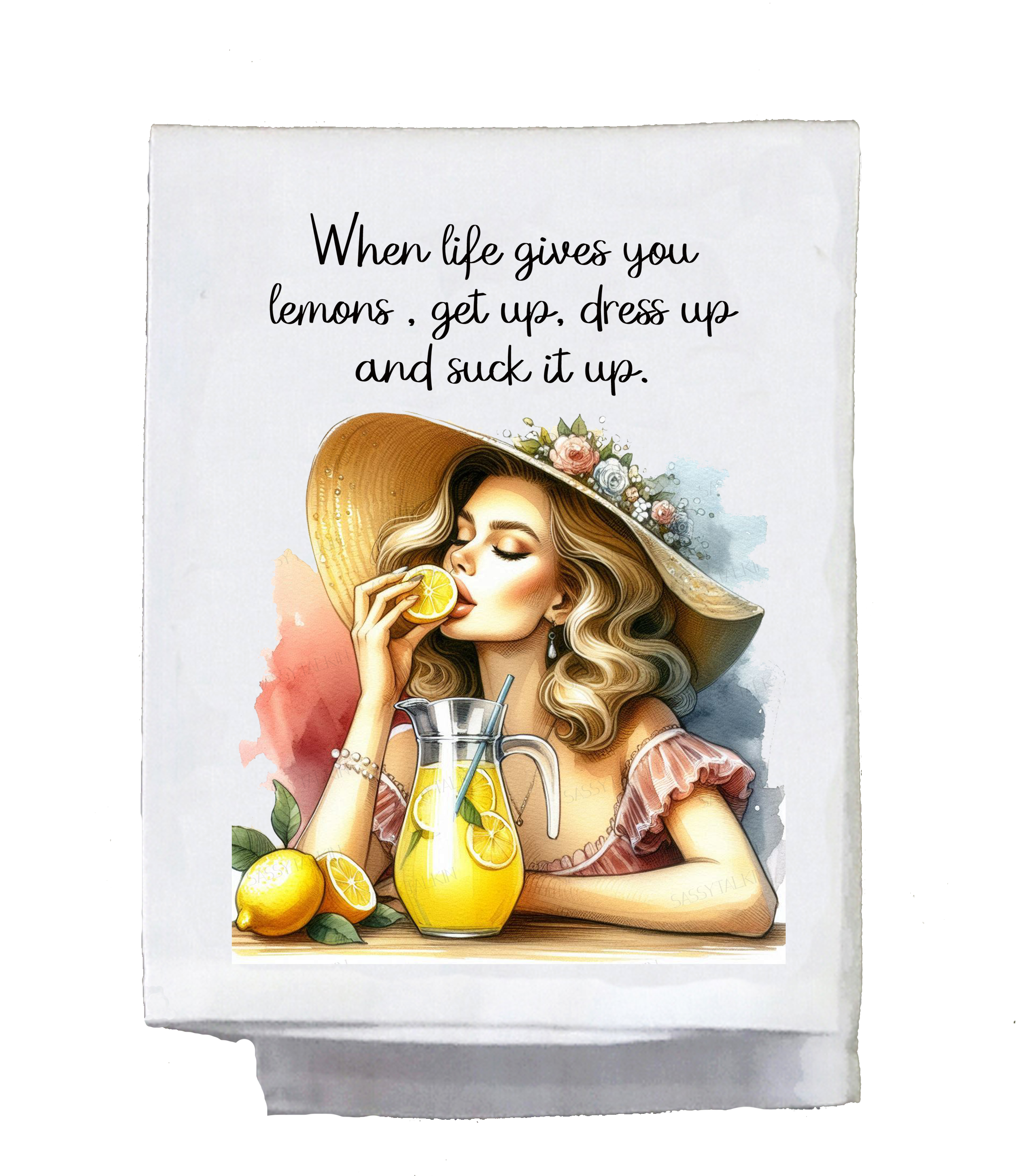 When life gives you lemons, get up dress up and