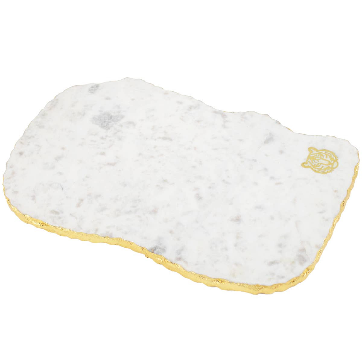 Tiger Metz Serving Board   White/Gold   15x9.5x.5