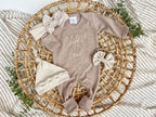 Baby Romper | Child of God Mocha Brown Outfit