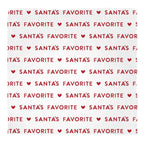 Swaddle Blanket + Plush Santa Rattle - Santa's Favorite