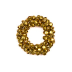 Jingle Bell Napkin Ring   Gold   2.5"