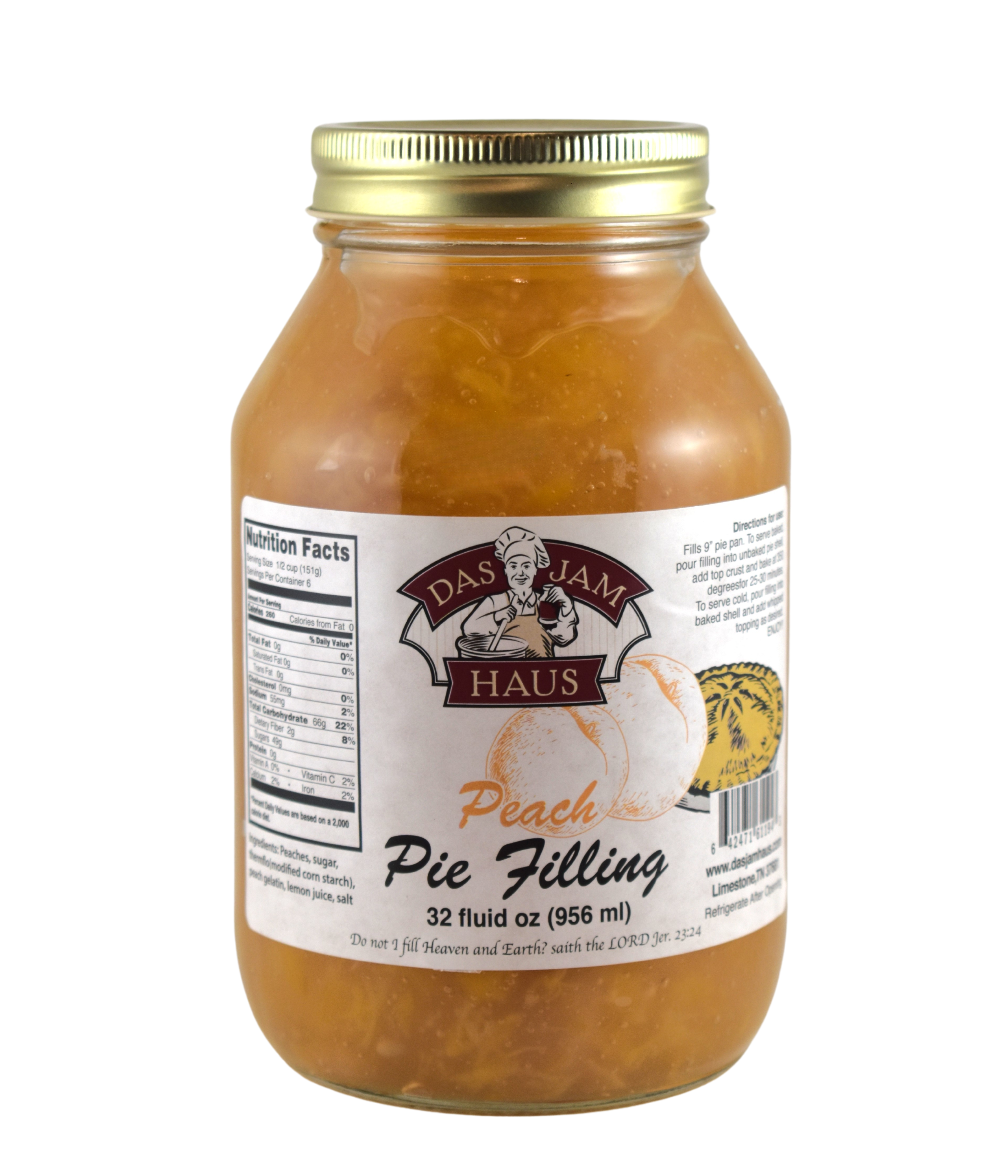 Peach Pie Filling