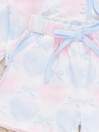 Dreamy Hearts Cropped Pajamas